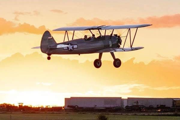 Biplane Ride Over Alberta or Ottawa